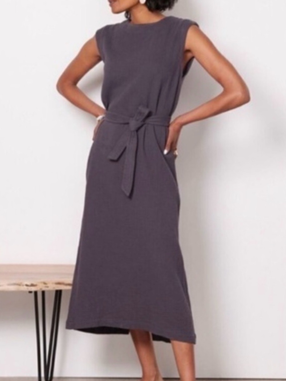 FAHERTY dream cotton gauze costa dress